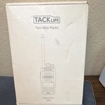 Tacklife Portable Uhf Two-way Radio Set, 2W, Black, Fcc Id 2AM5P-MTR01. Fixed Price $85.00.