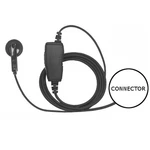 1-WIRE Earbud Earpiece Inline Ptt For Motorola Mototrbo Series Radios (see List). Fixed Price $54.99.