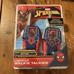 Ekids Spiderman Frs Walkie Talkies Set Lights And Sound For. Fixed Price $26.99.