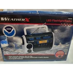 Weatherx RWB4006 Noaa Alert Fm Radio Led Flashlight Dynamo Hand Crank. Fixed Price $11.99.