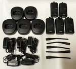 Lot Of 5 Tekk XU-1000E 4 Watt Uhf Handheld Radios Walkie Talkies W/chargers. Fixed Price $179.99.