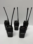 5X Motorola HT1250 Ls+ Two Way Radios With Antennas & Batteries, Untested As-is. Fixed Price $99.99.