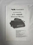 Yaesu Fm Transceiver FT-1900R Operating Manual. Fixed Price $12.00.