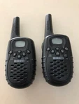 Pair Of Uniden Black 5 Inch Walkie Talkies With Belt Clips. Fixed Price $14.97.