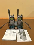Cobra Microtalk Pr 1050 Wx 2-WAY Radios Set W/ Dual Charger Fa-ck Tested Working. Fixed Price $27.99.