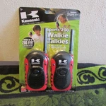 * New, Sealed. Kawasaki/ Kidz Toys Sports Walkie Talkies. 200', Belt Clips. Fixed Price $12.99.