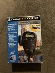 Cobra 75 Wx Compact Handheld Cb Radio W/ Sound Tracker System Open Box. Fixed Price $140.00.