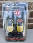 Motorola Talkabout MH230R 2-WAY Radios Set Of Walkie Talkies New Sealed Noaa. Fixed Price $44.50.