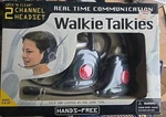 New Vtg Loud Clear 2 Channel Headset Real Time Communication Walkie Talkies. Fixed Price $24.99.