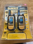 Dewalt DXFRS300 Two Way Uhf/fm Radio Walkie Talkie - Set Of 2. Fixed Price $89.99.