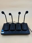 Shure MXWNCS8 8-PORT Networked Charging Station With 4 MXW8 Z10 Mic & Charger. Fixed Price $181.25.