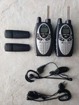Midland GTX-400 X-tra Talk 2 Way Radio W/ Headsets Belt Clips Owners Man. Fixed Price $19.95.