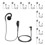 10-PACK 1.5-WIRE Swivel Ptt Mic Earpiece For Motorola Radios TLK110, SL7580. Fixed Price $108.00.