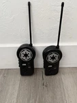 1997 Star Wars Imperial Code Walkie Talkies Tiger Electronics Pair. Fixed Price $9.99.