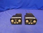 Telex Radiocom TR-825 Beltpacks Qty 2, Rx: 554.1-571.9, Tx: 650.1-667.9 (F3E). Fixed Price $90.00.