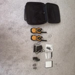 Motorola Full 2X Walkie-talkie Set With Accessories Tested Works. Fixed Price $41.99.
