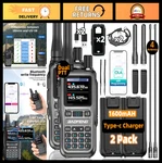 Mini Ham Handheld UV-5R, Long Range Two-way Emergency Radio, Usb-c Recharg. Fixed Price $75.99.