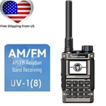 Quansheng UV-K1(8) Air Band Walkie Talkie Wireless Frequency Copy Uhf Vhf Radio. Fixed Price $35.00.