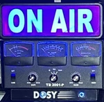 Dosy TB-3001-P Black Faced Meters Ranges With 1000 Watts On Air Sign. Fixed Price $189.00.