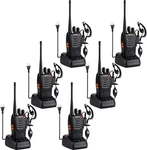 Baofeng Walkie Talkies 888S 6EARPIECE Uhf 16 Channel Handheld Two Way Radios. Fixed Price $71.54.