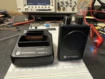 Motorola Minitor - Uhf W/ Charger And Battery Non Stored Voice. Fixed Price $70.00.