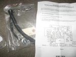New Oem Telex Ear-mike MM-90 Power Cord Cable 2-PIN Pn#- 400100130. Fixed Price $29.99.