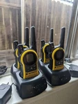 Motorola Talkabout 2-WAY Radios MH230R 4 Handsets Chargers (no Batteries). Fixed Price $69.00.