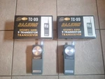 Pair Of Vintage Raleigh TC-99 Citizens Band Transistor Transceivers. Fixed Price $39.00.