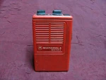 1 Pc Red Vintage Motorola Minitor Ii 2-CHANNEL Emergency Fire Response Pager. Fixed Price $69.99.