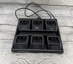 Kenwood KMB-28 Six Unit Charging Adapter Rack/stand With KSC-31 Chargers. Fixed Price $150.00.