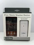 Ll Bean First Watch Weather Station Indoor/outdoor Clock With Calendar. Fixed Price $45.00.