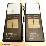 Jcpenney Transistor Superheterodyne Walkie Talkie 8025 Set Of In Box, Manual. Fixed Price $15.18.