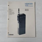 Standard HX400V Handheld Transceiver Maintenance Manual Vhf Fm Technical. Fixed Price $10.00.