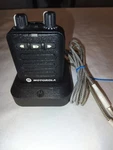 Motorola Minitor Vi 6 A03JAC8JA2AN Single Channel Pager RLD1047B W/ Charge Base. Fixed Price $230.00.