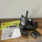 Motorola Talkabout T6500R Walkie Talkie Two-way Radio, Charger, Batteries. Fixed Price $22.00.