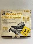 Vintage 3-5812 Two-way 40 Channel Mobile Cb Radio Transceiver W/ Mic And Box. Fixed Price $99.00.