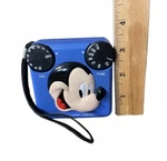 Walt Disney Mickey Mouse Vtg Radio Shack Transistor Am Portable Working. Fixed Price $10.88.