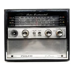 Philco Inter-continental 11 Transistor Solid State Amp Speaker Tuner Radio. Fixed Price $19.99.