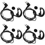 4X Hqrp External Ear Loop 2PIN Headset Ptt Mic For Motorola Series Radio Devices. Fixed Price $14.95.