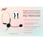 Single Muff Headset W/ In-line Ptt For Motorola 2-WAY Radios XPR7550E APX900. Fixed Price $24.99.