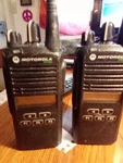 Motorola Cp 185 Two -way Radios With Charger. Fixed Price $150.00.