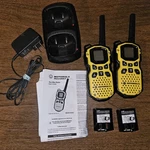 Motorola Talkabout MS350R H2O Waterproof Two Way Radio Pair Yellow With Charger. Fixed Price $49.95.