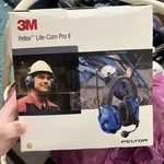 3M MT7H7P3E4010-NA-50 Peltor Lite-com Pro Ii Two Way Radio Headset Tested Works. Fixed Price $300.00.