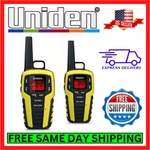 Uniden Best Walkie Talkie Radio Two-way 2 Pack Pair W/ Noaa Weather Splash-proof. Fixed Price $49.90.