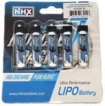 Nhx Muscle 1S 3.7V 250MAH 45C Lipo Battery W/ Ultra-micro (5 Pack). Fixed Price $17.95.