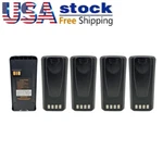 5X High Capacity Li-ion Battery PMNN4080 For CP185 CP100D CP476 CP1660 Radios. Fixed Price $101.99.