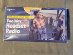 Vintage Radio Shack Space Patrol Two Way Headset 60-4022NEW. Fixed Price $45.00.
