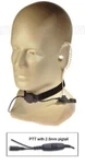 Otto Engineering Throat Mic With Acoustic Tube, Standard Ptt / 2.5MM Jack, Nos. Fixed Price $89.99.