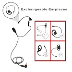 Interchangeable Quick Connect Ptt Earpiece Set For Motorola Radios SL300, SL7550. Fixed Price $17.84.