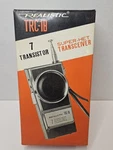 Vintage Realistic TRC-1B 7 Transistor Super-het Transceiver Radio Shack Tested. Fixed Price $31.50.